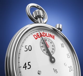 Consider this before you buy blog content. Deadlines.