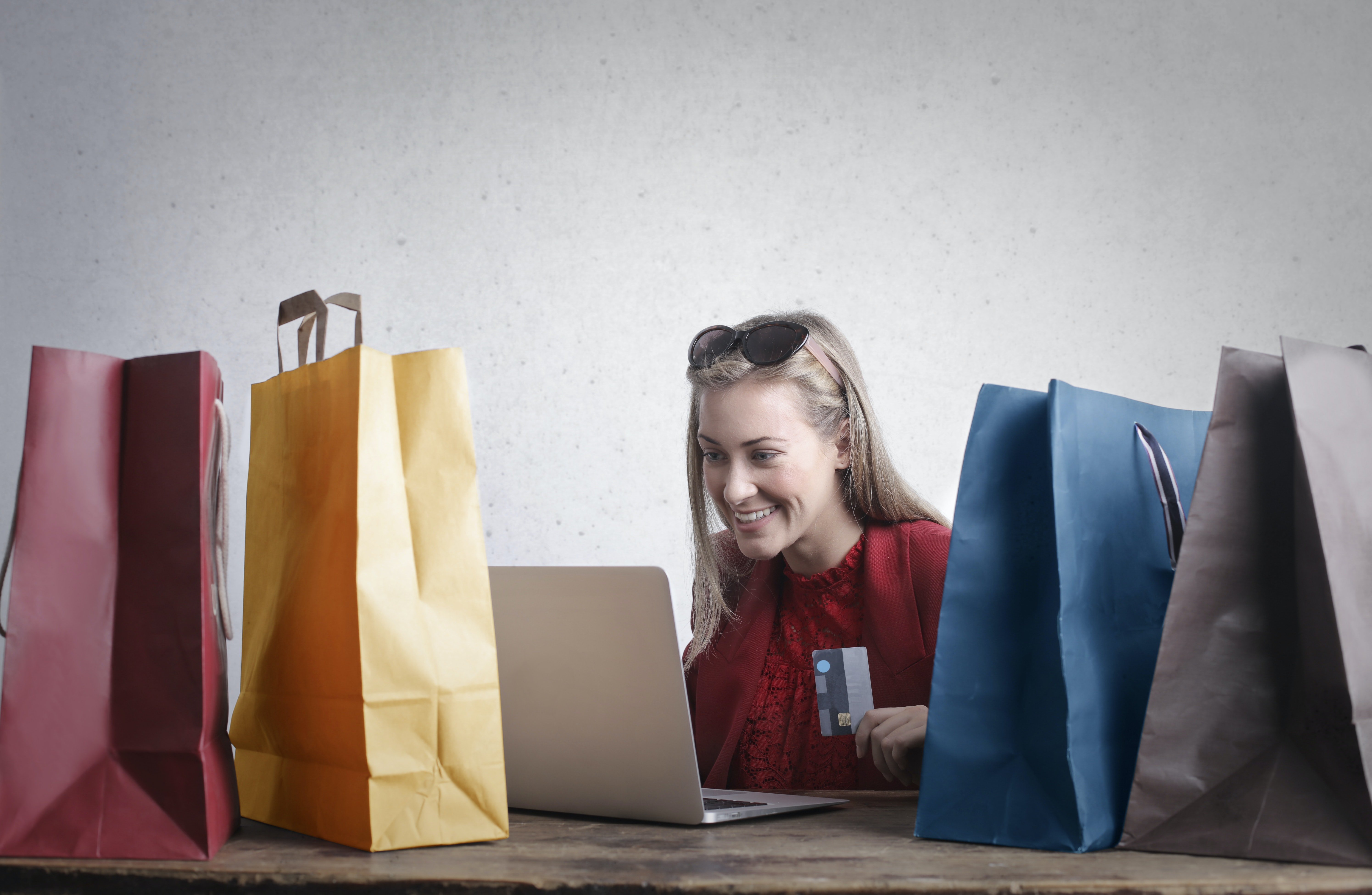 Eager Millennial Shopping Online For Retail Goods